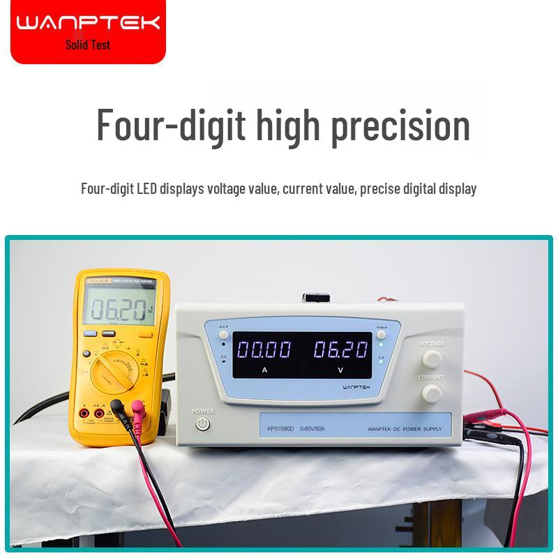 GuCe KPS1580D 15V 80A Adjustable DC Power Supply with Encoder Switch Adjustment