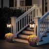2in1 Solar Light Planter Garden Decor Solar Light with Planter Box Solar Planter Lights  Outdoor Flower Lamp for Garden Decor