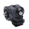 Aluminum Cold Shoe 1/4 Screw Mount Arm for DSLR Camera Monitor Microphones Video Light Clamp For Video Recording