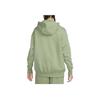 Nike Sportswear Phoenix Fleece Embroidered Solid Color Loose Drawstring Hoodie Women Hoodie Green DQ5860-386
