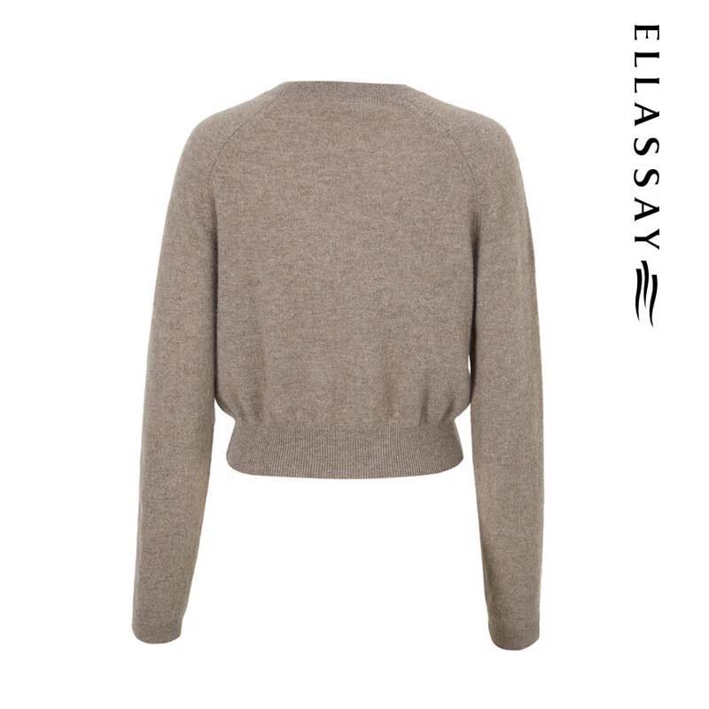 ELLASSAY Women's Versatile Cashmere Sweater