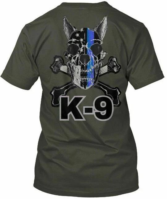 K-9 Handler Leo - K 9 T shirt Made in the USA Size S to 5XL 3XL