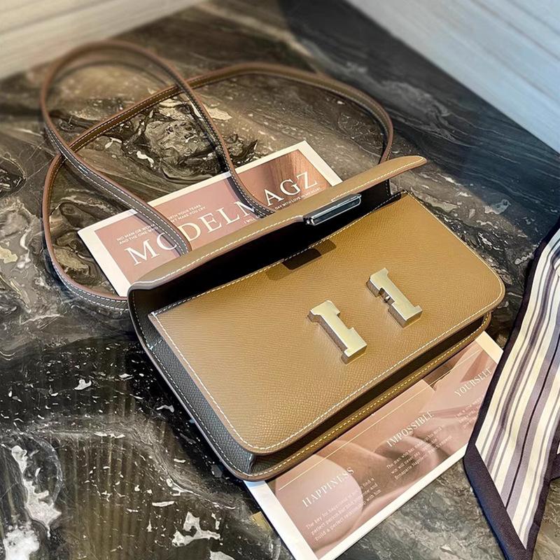 Новая горизонтальная сумка на одно плечо под мышку кожаная женская сумка с узором под ладонь маленькая сумка-мессенджер