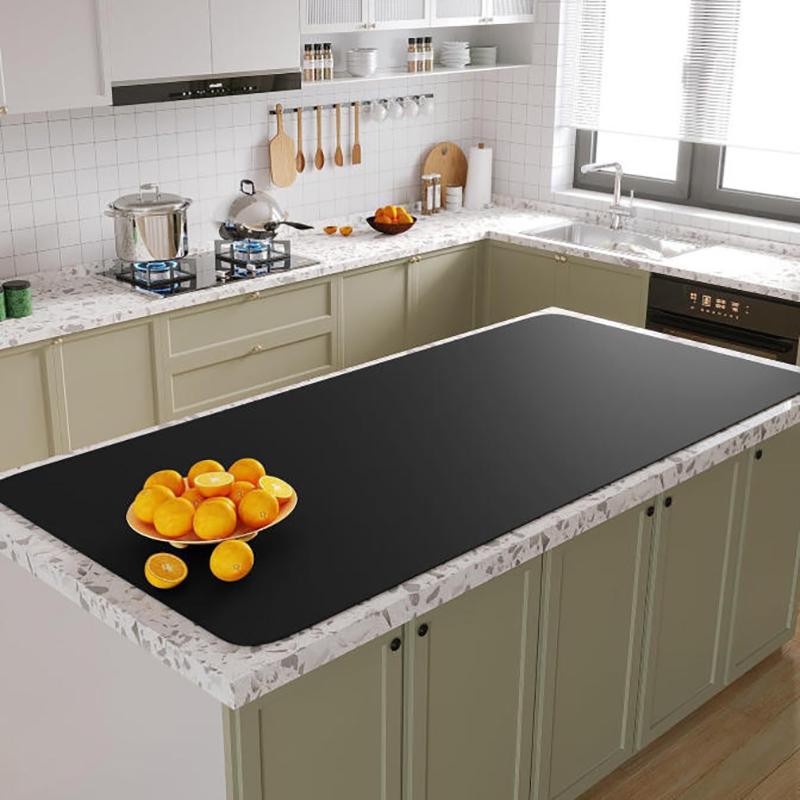 47.2 Inch Silicone Mat Heat Resistant Non Slip Kitchen Counter Protector Large Craft Table Placemat