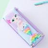 Mermaid 3D Fish Tail Pencil Case Double-layer Stationery Storage Box  School Office