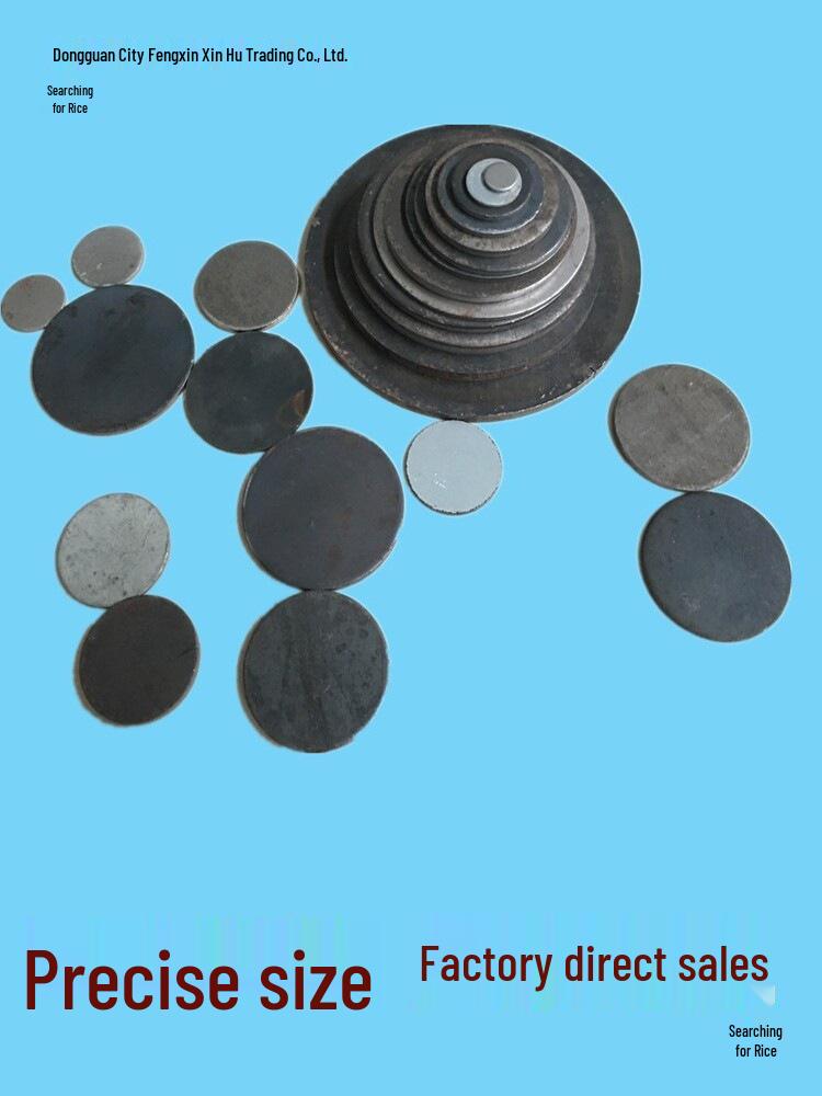 Thickened Carbon Steel Holeless Round Disc Gasket