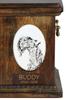 Kerry Blue Terrier, Irish Blue- commemorative plaque with a photo of a dog, tombstone with a print, personalized oval plaque from the Art-Dog brand –