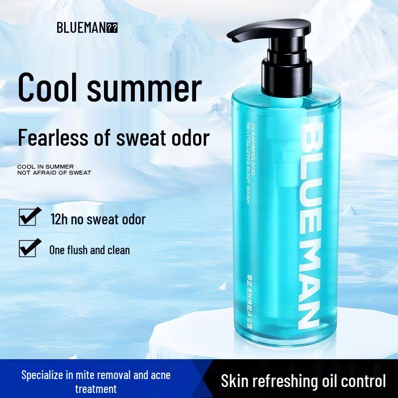 Prime Blue Men s Oil Control & Deep Cleansing Body Wash