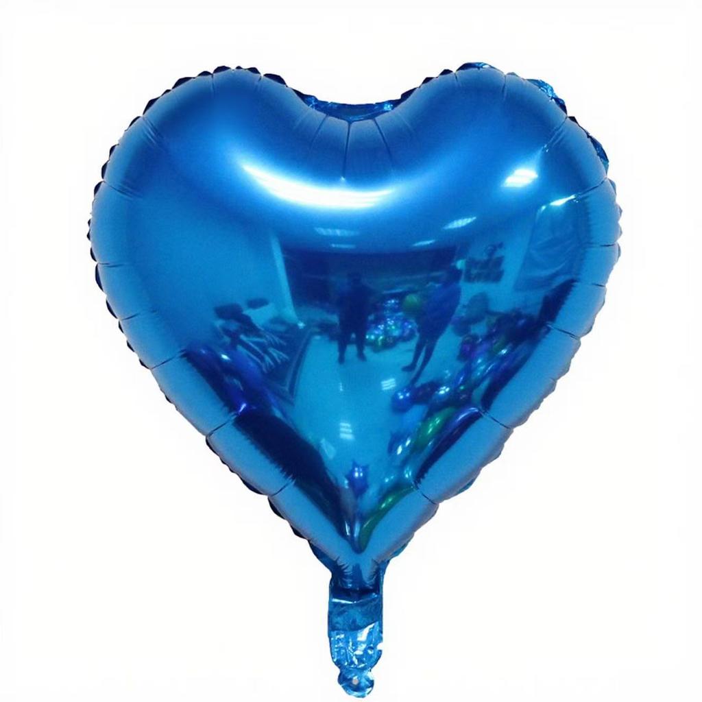Radiant Love 18-Inch LED Heart-Shaped Latex Balloons Multi-Color Options Wedding Decor Valentine's Day Made in China
