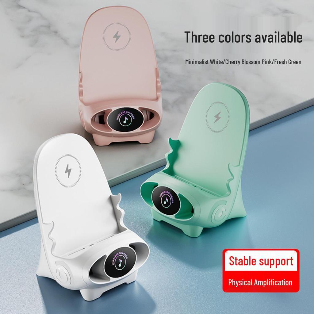 V8 Wireless Charger & Aromatherapy Desktop Phone Holder M111