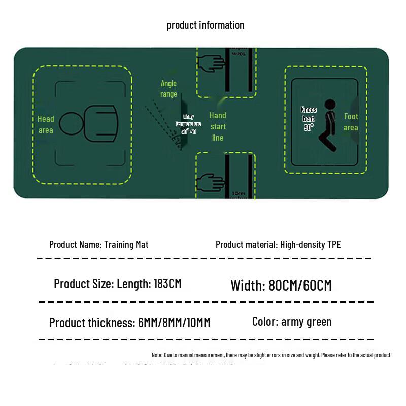 Abdominal Curl & Sit-up Training Mat