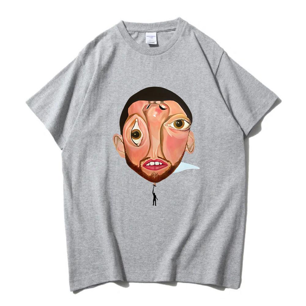 Macc Miller Balloonerism Album Printing T-shirt Short Sleeve Summer O-neck Tshirts 2025 New Fashion Graphic Tee-shirt Men Women