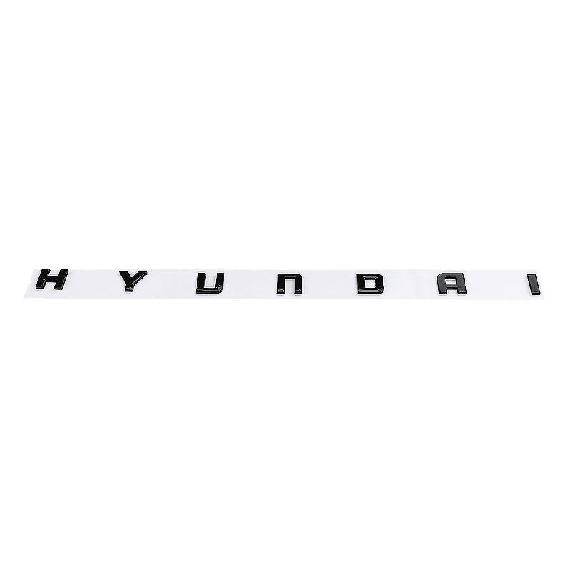 ABS Car trunk sticker Accessories For Hyundai Genesis N-LINE I10 I20 I30 I40 IX20 IX35 Kona Getz Veloster Tucson Elantra Azera R4