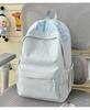 Schoolbag new Japanese ins style female student embroidered schoolbag simple large capacity lightweight backpack campus commuter backpack