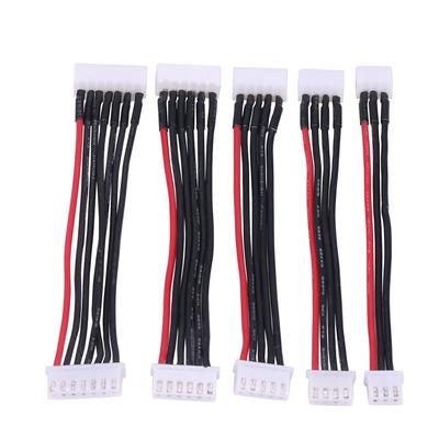 5 Teilesatz Lipo Balance Verlängerung Kabel Silikon Draht RC Zubehör für 2S 3S 4S 5S6S