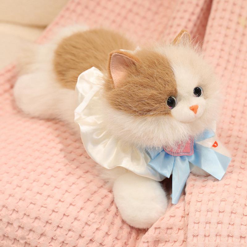 Cat Plush Backpack & Kitten Doll - Stuffed Toy Gift for Kids