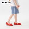 MOMOCO Girls' Summer Thin Denim Shorts