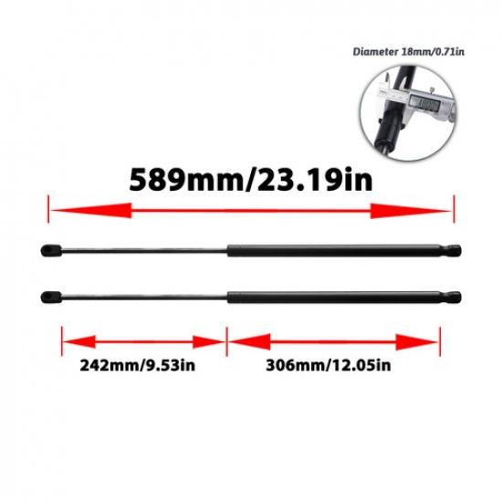 For Volvo XC60 2018- Front Hood Lift Support Gas Spring Struts 2Pcs