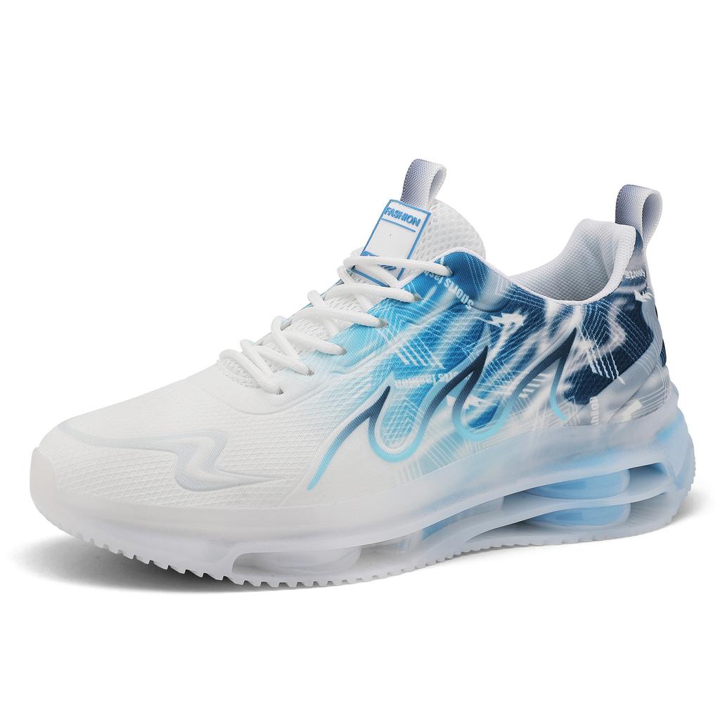 Outdoor Summer Mesh Breathable Casual Versatile Sports Shoes Men's Running Heightening Dad Trendy Shoes Lightweight Running Shoes