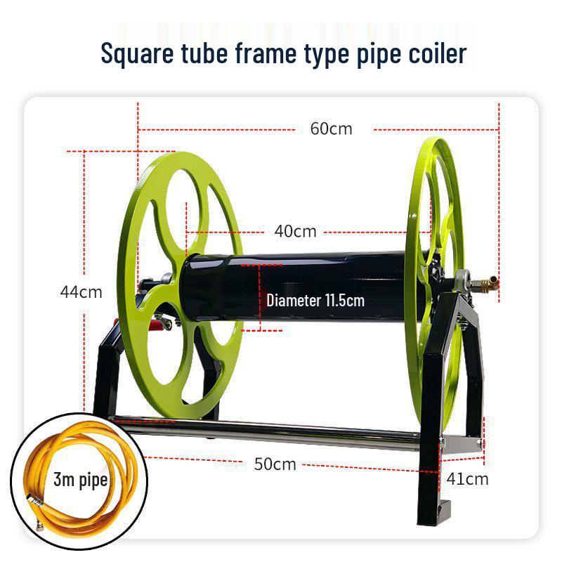 Pipe and Cable Winding Reel with Spray Function