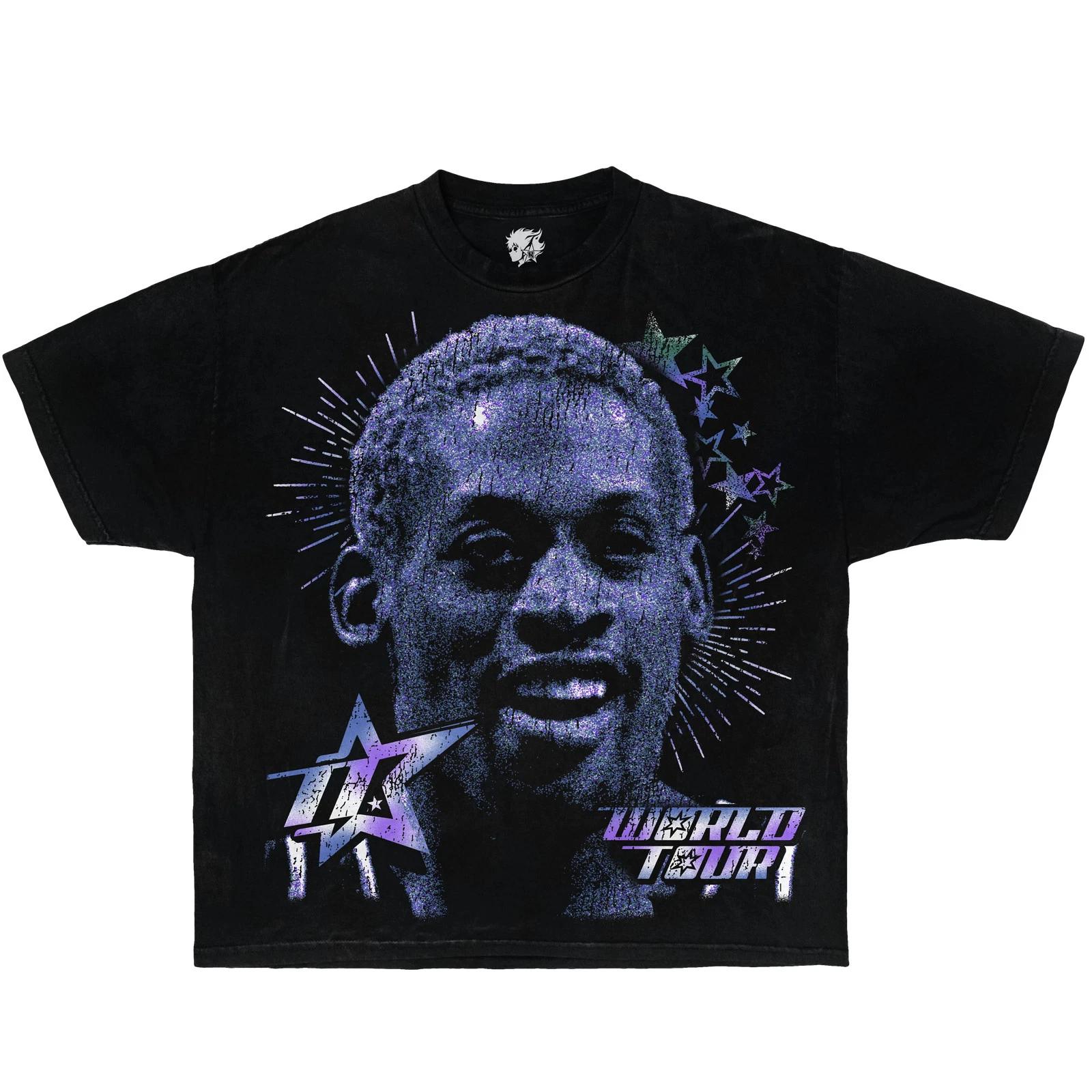 

Dennis World Tour Neniom Vintage Boxy Shirt Streetwear Tee S