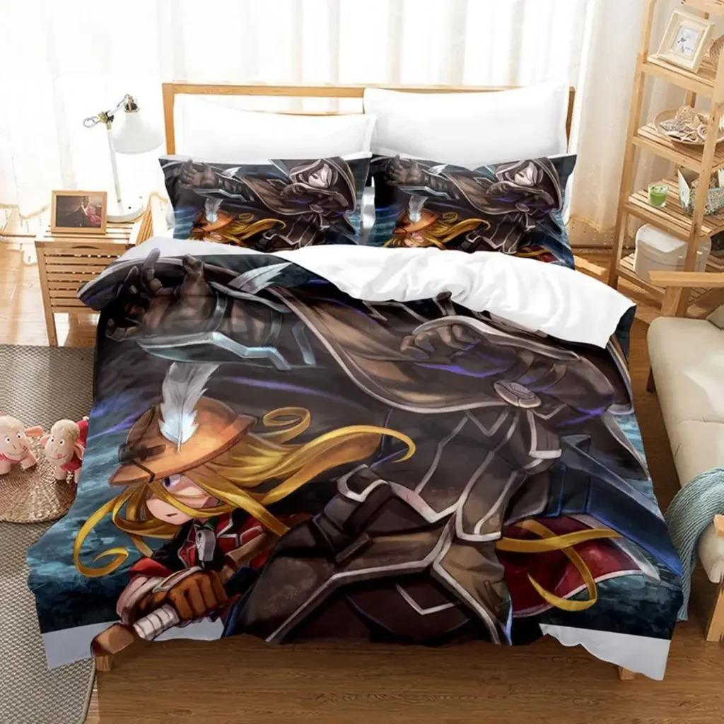 3D Tisk Anime Engage Kiss Ložní Set Přikrývka Twin Full Queen King Size S Povlaky na Polštáře Ložní Set Aldult Dekorace Ložnice Dárek