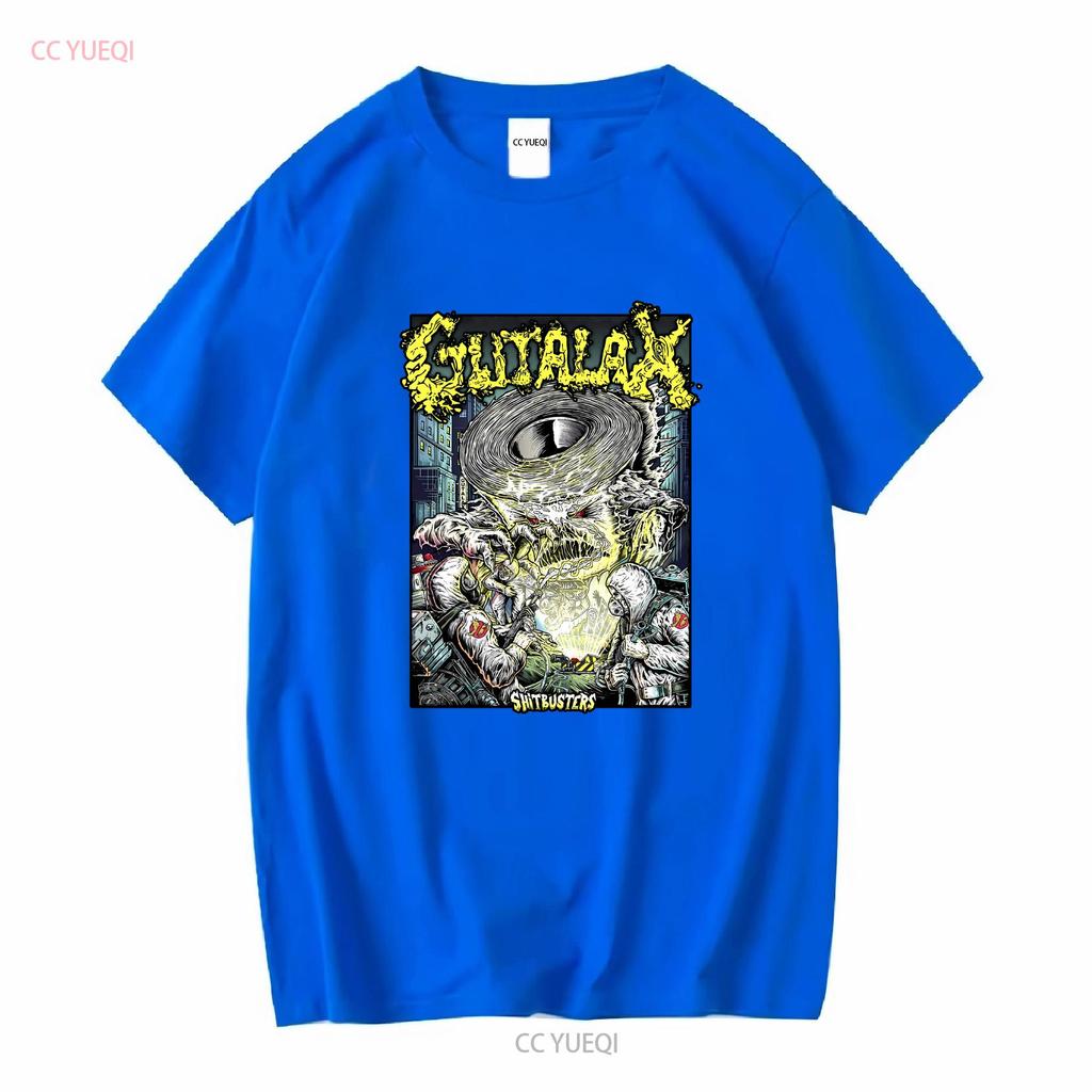 Gutalax Shitbusters Concert Tour 2024 Black All Size T Shirt TT162 vintage Washed Versatile streetwear homme