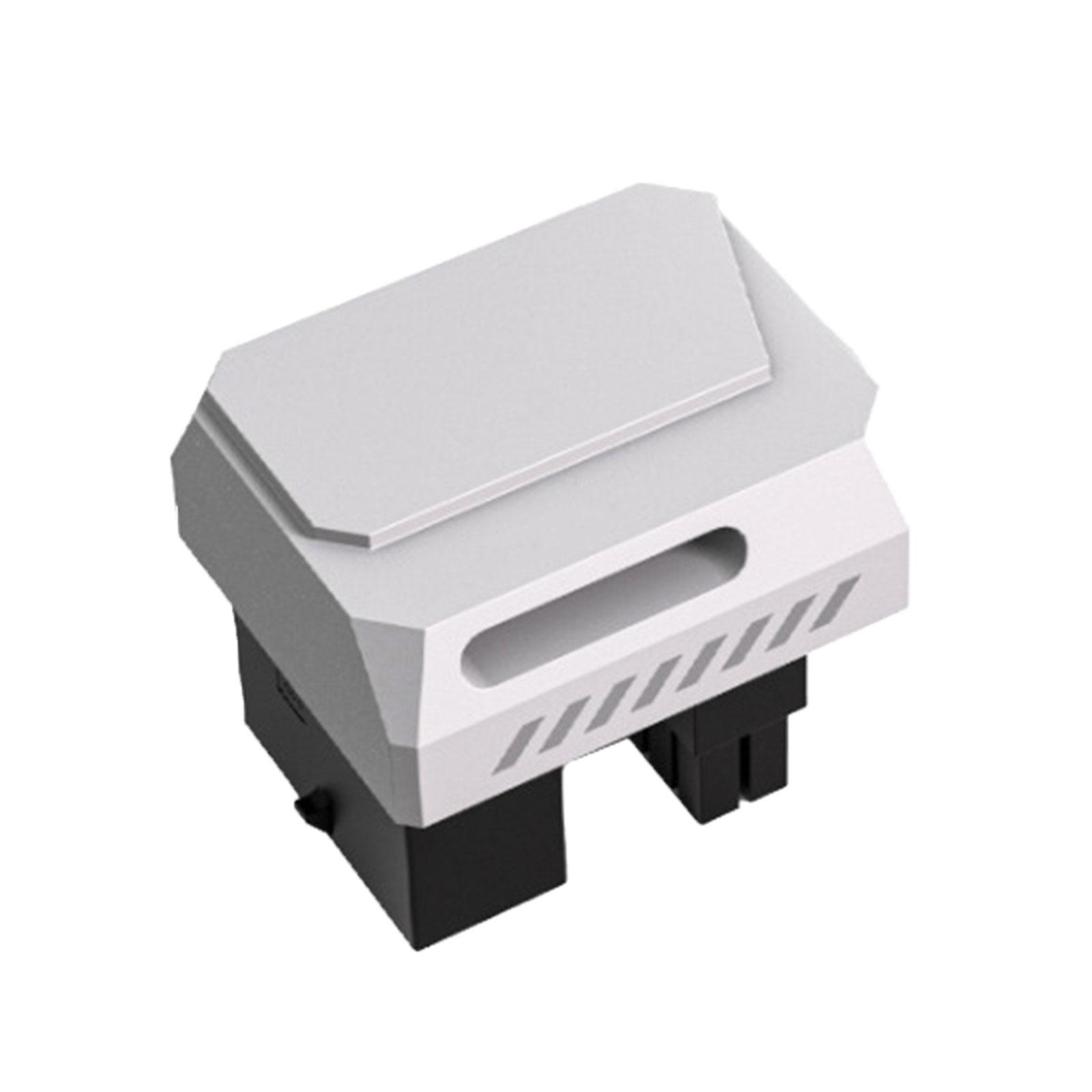 

Расширение мощности на 180 градусов, адаптер питания PCIE5.0 для графического процессора RTX40 мощностью 600 Вт, 12+4-контактные разъемы, улучшение игрового процесса A белый