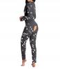Women's Pajamas Valentine's Day Gift For A Girl Unzipped Gray Music Music