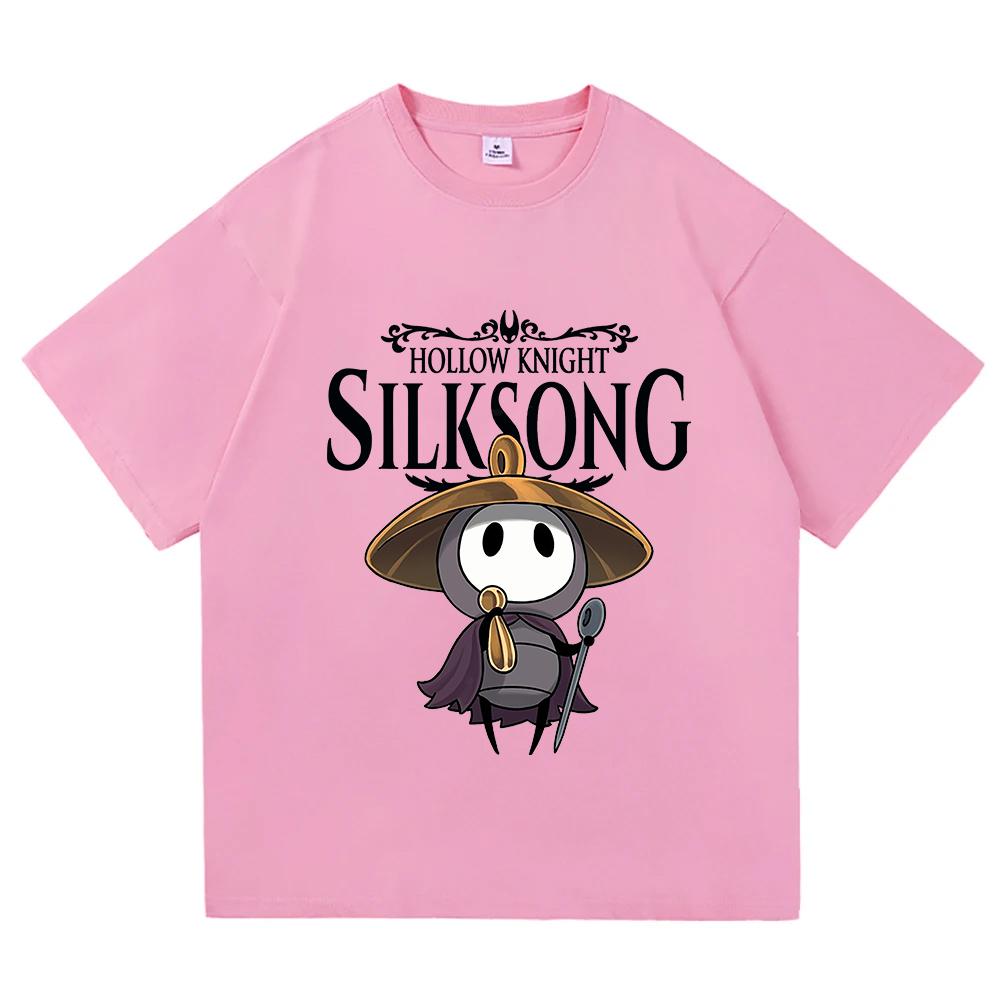 Lustige Sherma Song T-Shirts Hollow Knight Silksong Spiel Zitat T-Shirts Harajuku Cartoon Print T-Shirts Unisex Baumwolle Freizeitkleidung