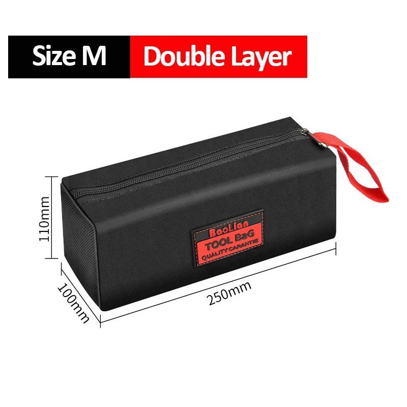 Multifunctional Electrician Tool Bag Waterproof Wear Resistant Durable 1680D Oxford Cloth Portable Tool Storage Tool Bag