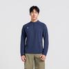 SCALER Men's Outdoor Breathable Stand-Collar Long-Sleeve T-Shirt