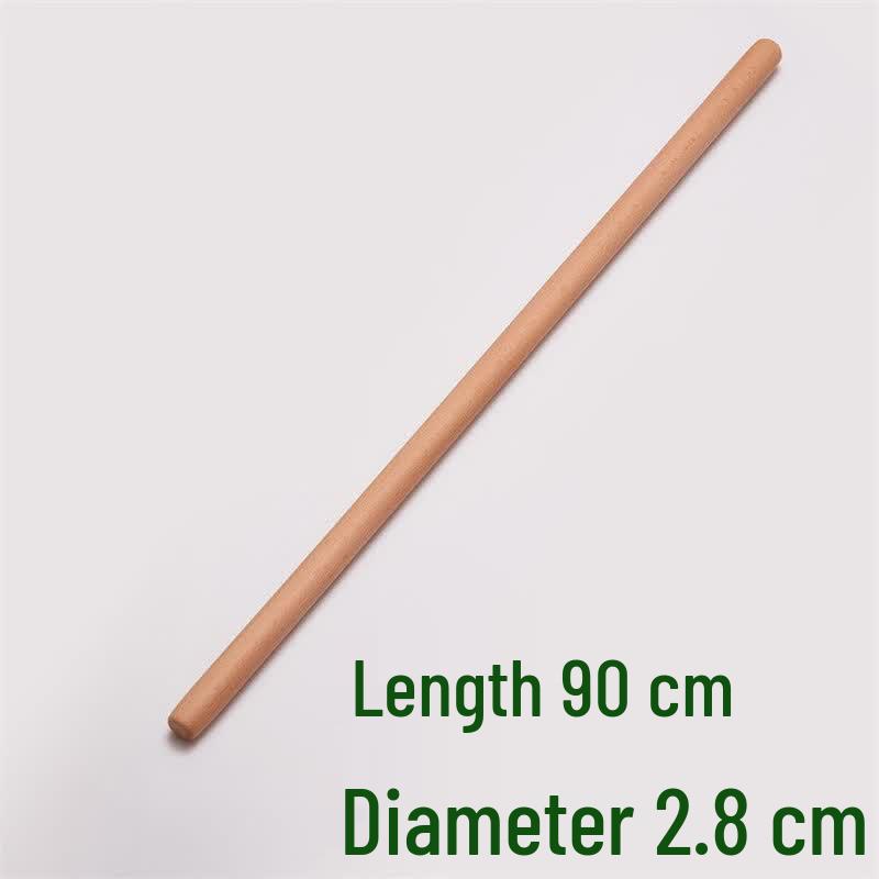 Ruhan Solid Beechwood Rolling Pin