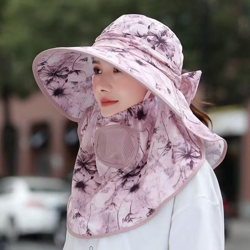 Wenxiang Women's Outdoor Large Brim Sun Hat