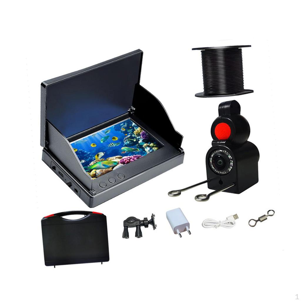 Fishfinders Vision Underwater Fishing Camera for Boat Water Sports Lake 15m Line