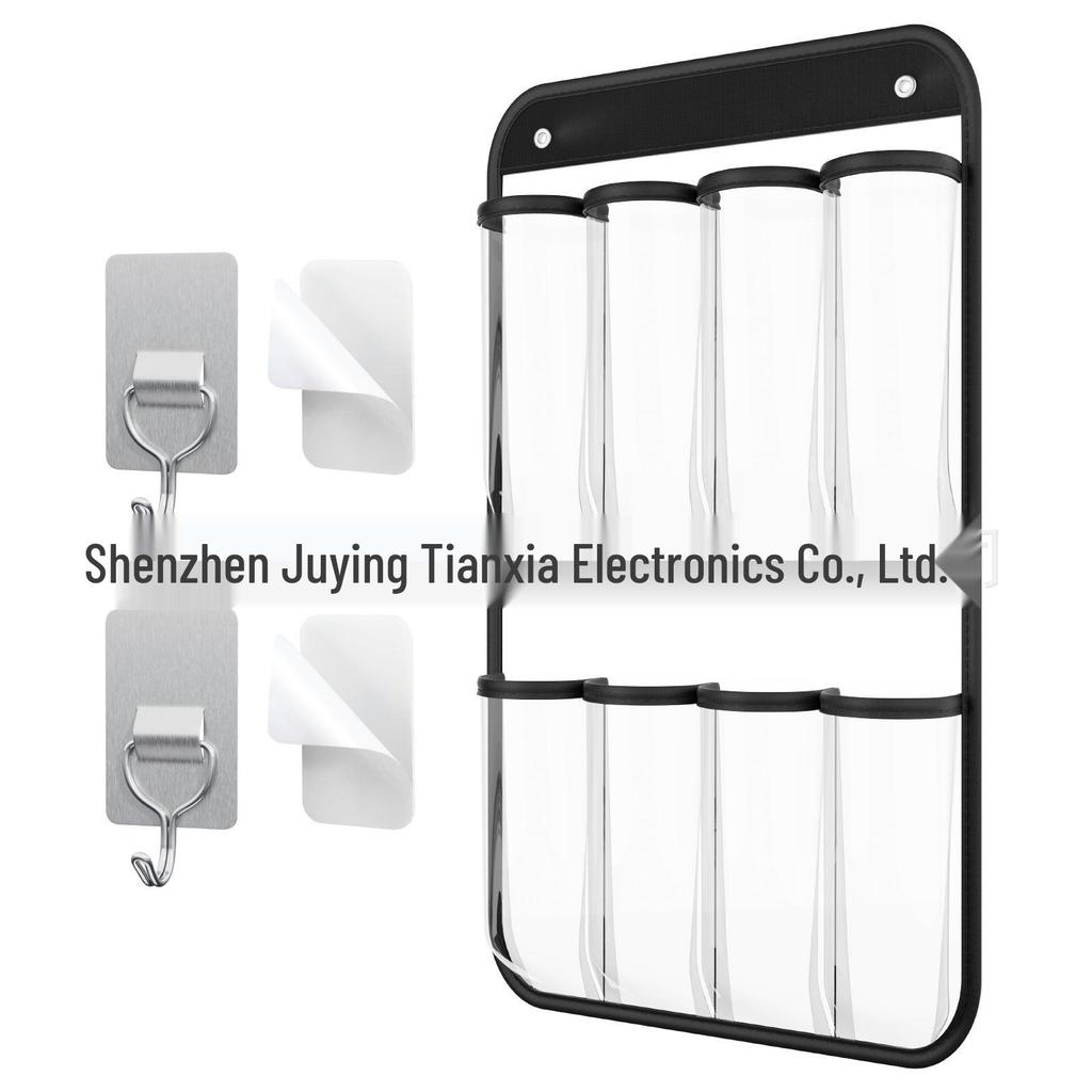 Kitchen Utensil Wall Mount: Straw, Knife, Fork & Chopsticks Storage Bag