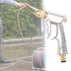 Premium Silver Plated Aluminum Alloy Water Gun For Car Washing And Gardening Needs
