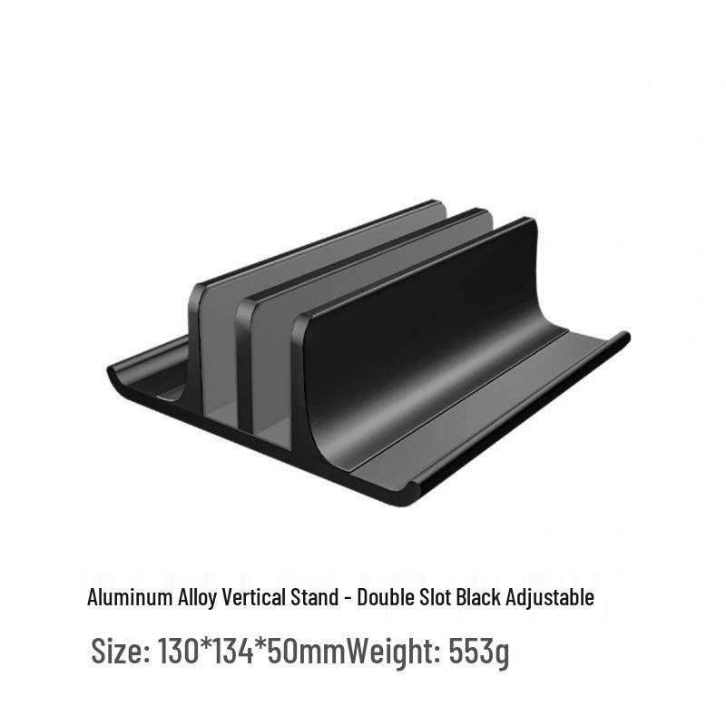Laptop Vertical Stand and Desktop Storage Rack Bracket