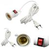 E27 Hanging Indoor Plants Light Holder Garden Lampholder With 2.3M Cable EU /US with On/Off Switch Lamp Holder for Desk Light
