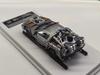 MJ 1/64 Legierung Zurück in die Zukunft Zeitmaschine DMC-12 Diecast Modellauto Klassisches Metall Präzisionsfahrzeug Sammlung Display Geschenk