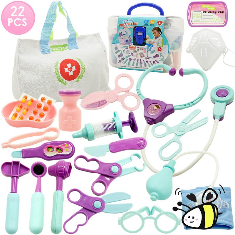 Kindergarten Dollhouse Role-Playing Doctor Toys Set - Small, Medium, Large Classrooms