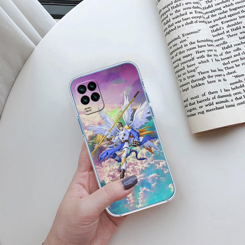 Angel D-Digimons Transparent Phone Case for Motorola Moto G7 G8 G9 G84 G85 G73 G24 G15 Z2 Play Power Plus