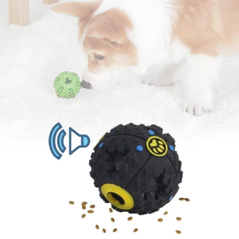 Toy Called Pet Leaky Food Ball Fun Play Plastic Gnawing Teeth Grinding Cleaning