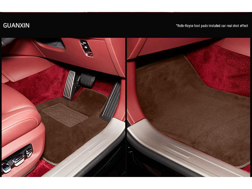 Rolls-Royce Pure Wool Car Floor Mats - Custom Fit