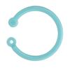 40 Pcs   Rings Multifunction Multiple Colors Round Hole Loose Lf Paper Single Rings