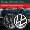 ZDFVU1 Compatible with ACC/Radar VW Light Up Emblem Light for Golf7.5/Passat /Polo /Tiguan/T-Roc/T-Cross/Arten