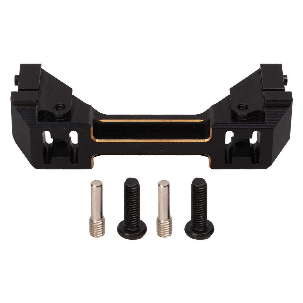 RC Rear Bumper Mount Bracket Brass Rear Bumper Mount Repair Parts for RGT EX86190 LC76 1 10 RC Crawler