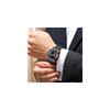 DIZIZID Men's Analog Quartz Chronograph Watch Black Stainless Steel Date Display Waterproof Multi-Function