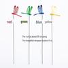 Dragonfly and Butterfly Garden Decoration Set with Rods
