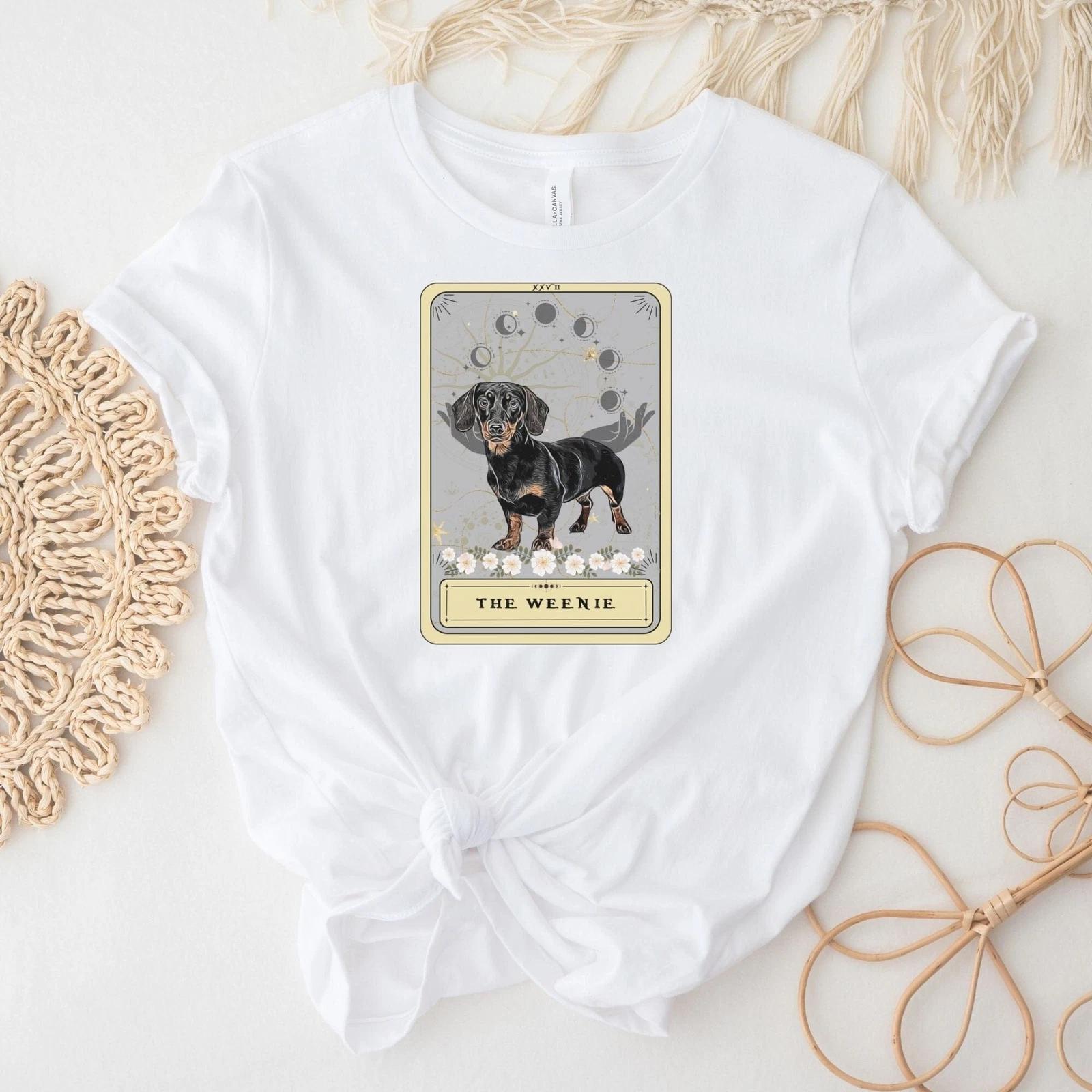 Dachshund dog Tarot Card Shirt L